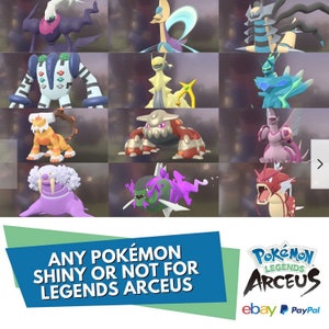 All Eevee Eeveelutions Set Shiny Max Effort Level Stats - Pokemon Legends  Arceus