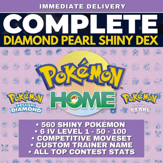 Pokemon Sword & Shield Complete Living Dex • Competitive • 6IVs • Onli