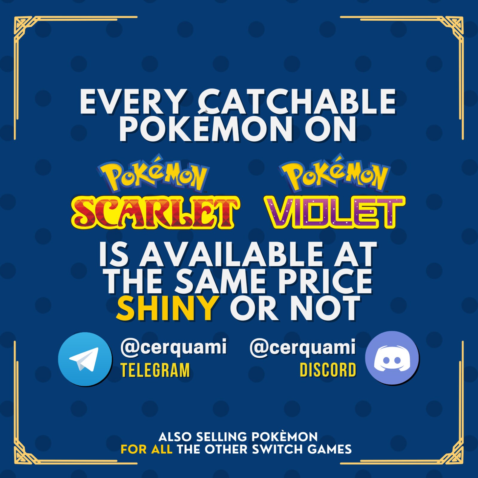 Tutt gl SHNY de POKÉTUBERS su Pokémon Scarlatto e Voletto - YouTube