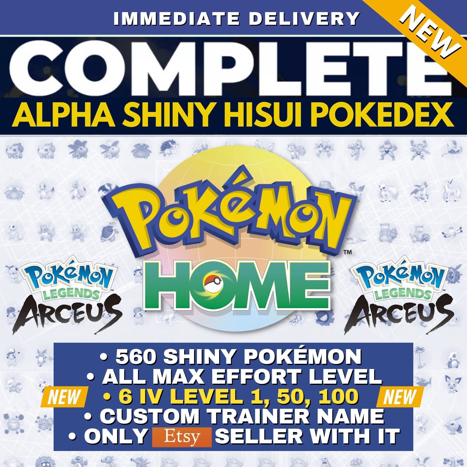 Pokemon Legends Arceus Shiny Alpha Gardevoir Max Effort Levels 6IV