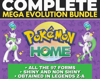 Mega Evolution Bundle Legends Z-A Pokémon HOME Complete Updated