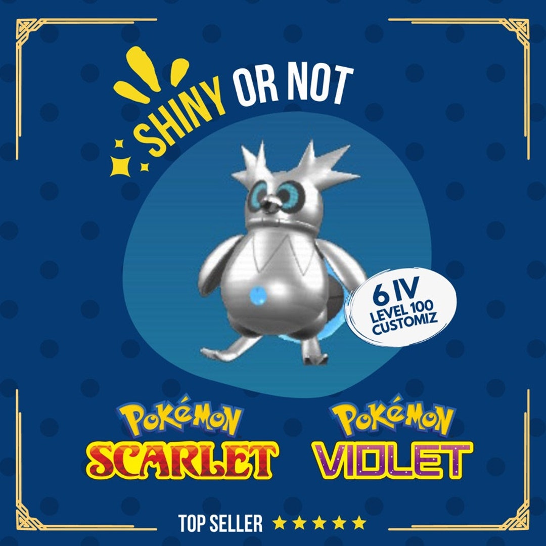 Iron Bundle Delibird Paradox Shiny or Non 6 IV Competitive Customizable