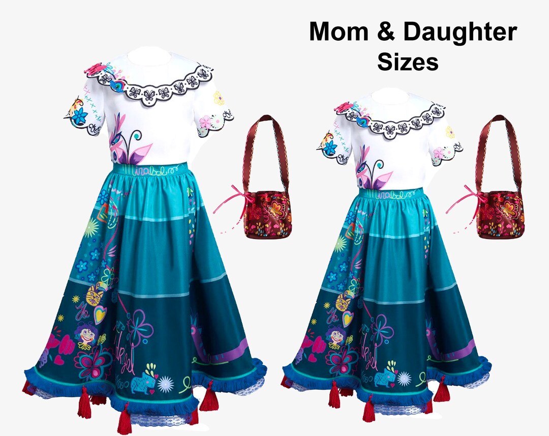 Encanto Dress Maribel Dress Birthday Party Cosplay Costume Dress up