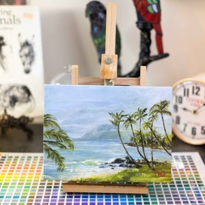 Dreaming of Maui Gallery Wrapped Giclée | Ready to Hang | High Quality Canvas Giclée Print | Beach Painting | Maui Painting | Hawaii |Maui