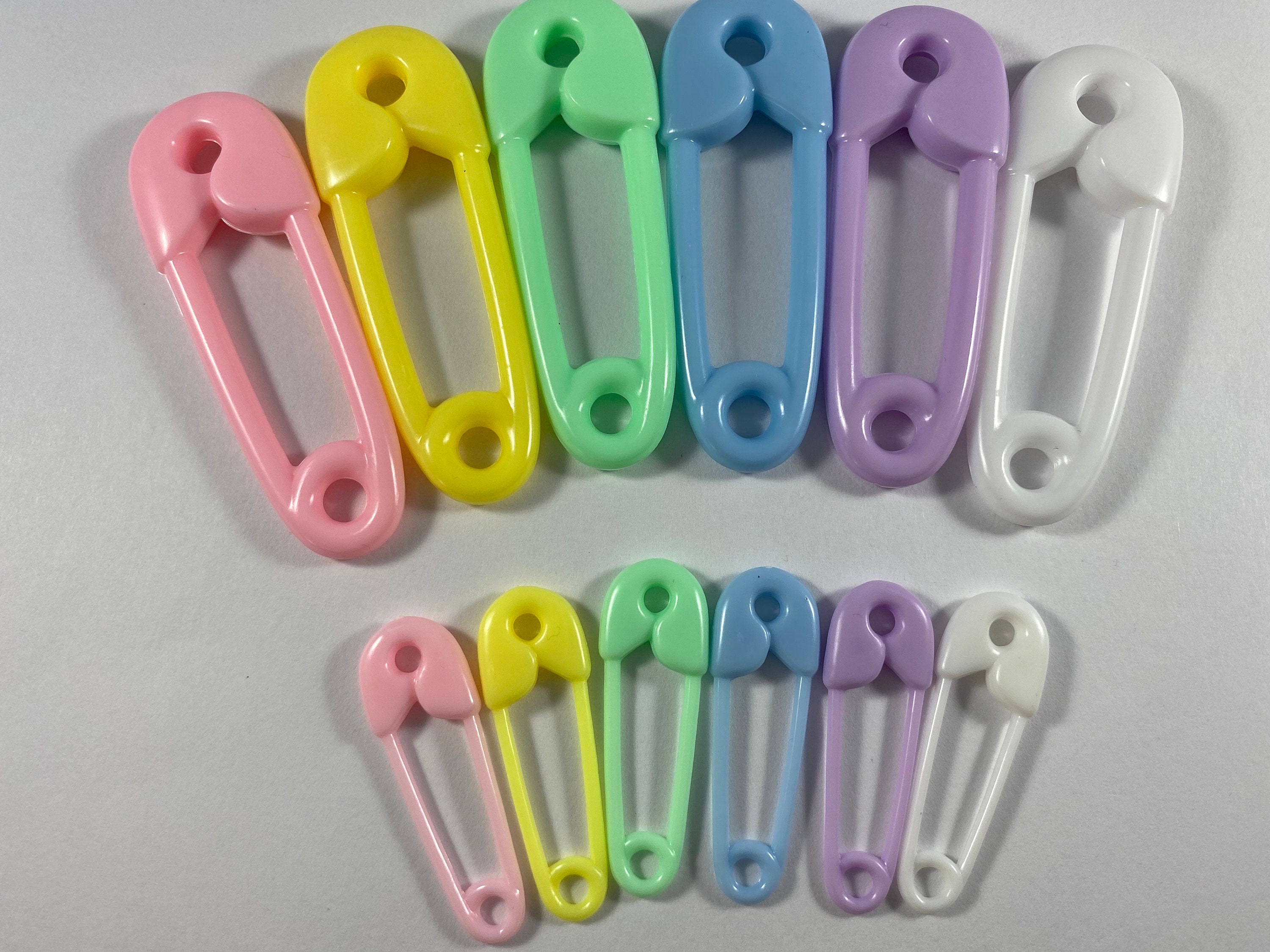 Fake Plastic Safety Pins Etsy