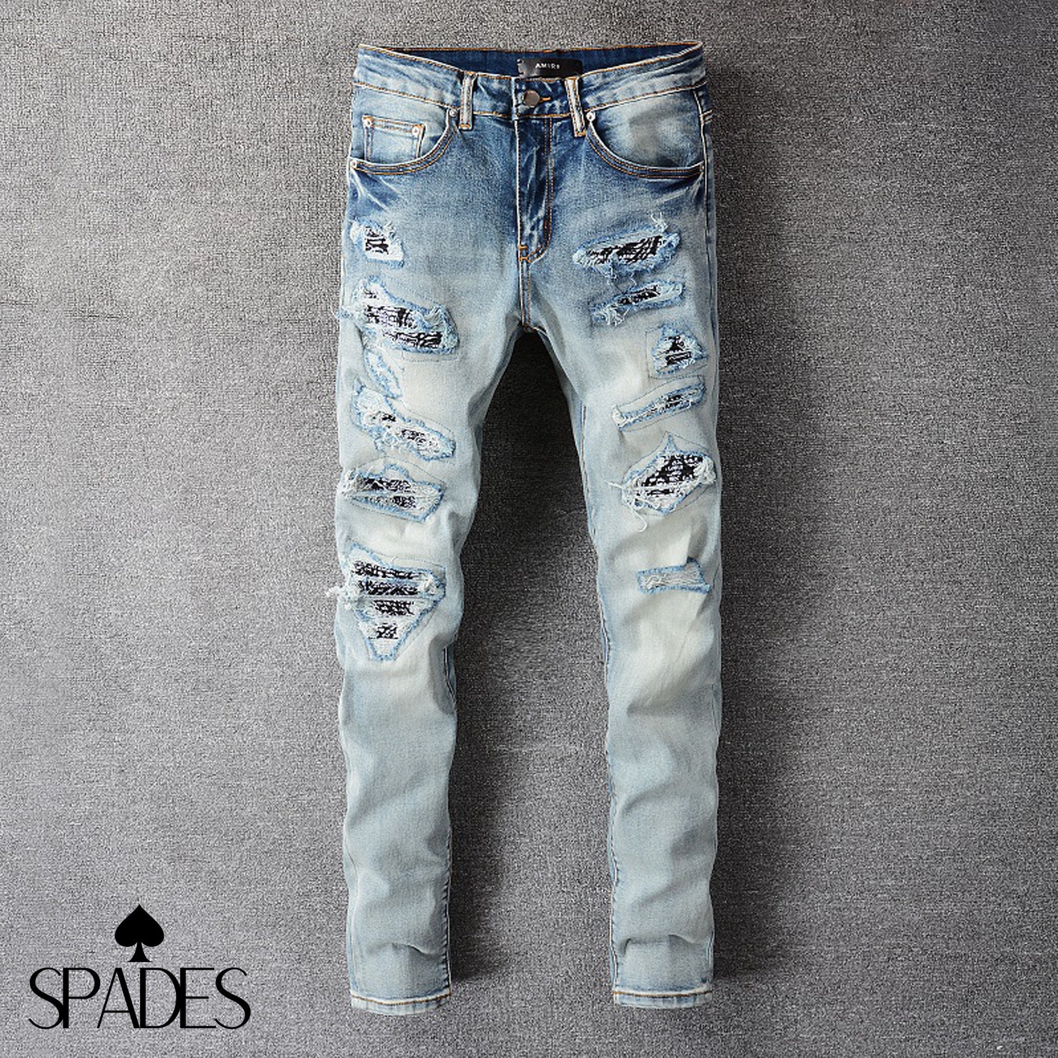 mens skinny ripped jeans