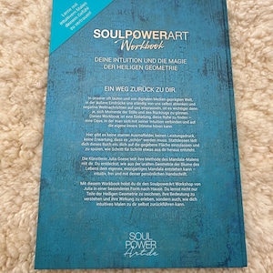 BOOK SoulpowerArt WORKBOOK A4 – Your intuition and the magic of sacred geometry. image 2