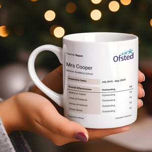 Teacher Gift, Teacher Appreciation Gift, Personalised Teacher Mug, Gift for Teacher, Teaching Assistant Gift, Best Teacher Gift, Teacher Mug