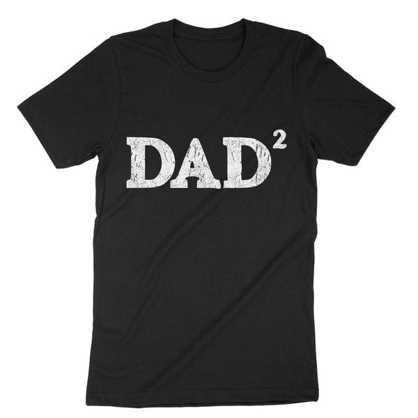 Second Time Dad, Squared Daddy Shirt, 2nd Time Dad, Daddy To Be, Baby Announcement T-Shirt