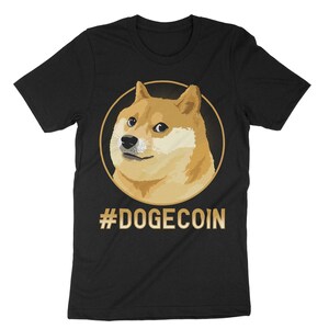 Dogecoin Shirt, Dog Head Shirt, Crypto T-Shirt, Cryptocurrency Shirt, Blockchain Investor Shirt, Dog Meme Shirt, Crypto Investors Shirt