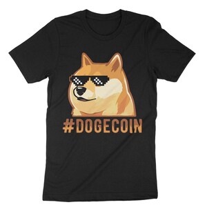 Dogecoin Shirt, Dog Head Shirt, Crypto T-Shirt, Cryptocurrency Shirt, Blockchain Investor Shirt, Dog Meme Shirt, Crypto Investors Shirt