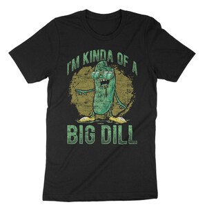 I&#39;m Kind Of A Big Dill Shirt, Pickle Shirt, Funny Pickle T-Shirt, Gift For Pickle Lovers, Pickle Cucumber, Vegetable Shirt, Vegan T-Shirt