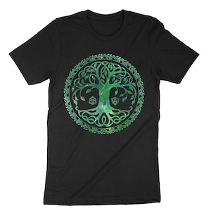 Celtic Knot Tree Of Life Shirt, Nature Shirt, Gift For Tree Lovers, Eternal Life Gift, Nordic Viking Shirt, Norse T-Shirt, Pagan Clothing