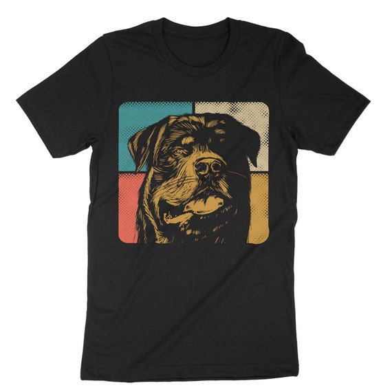 Rottweiler Shirt. Retro Style T-Shirt Rottweiler Shirt. Retro Style T-Shirt