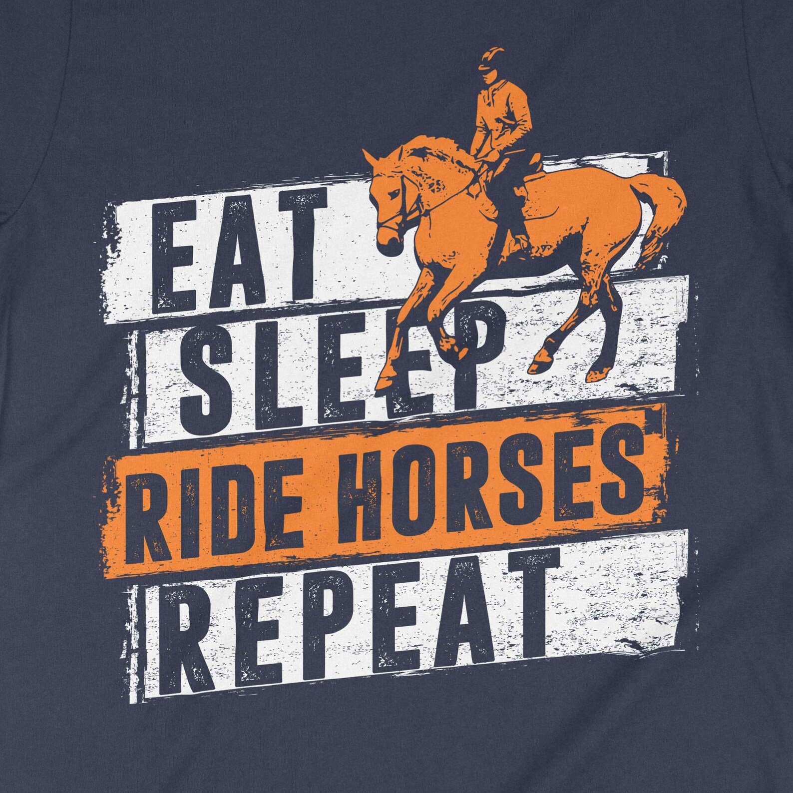 Eat Sleep Love Horse Repeat - Lovely T Shirt