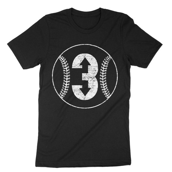 3 Up 3 Down | Three Up Three Down Baseball T-Shirt 3 Up 3 Down | Three Up Three Down Baseball T-Shirt