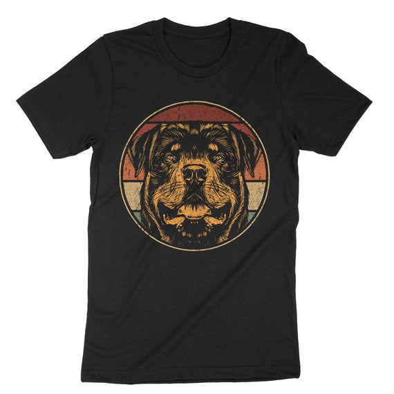 Rottweiler Shirt. Retro Style T-Shirt Rottweiler Shirt. Retro Style T-Shirt