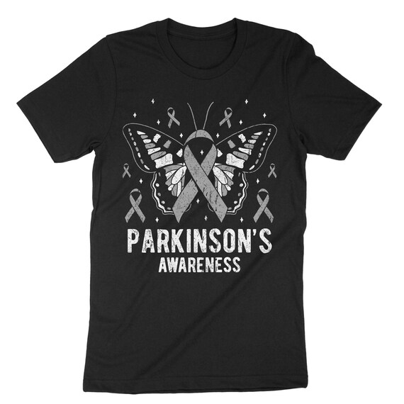 Parkinson's Disease Awareness Shirt Butterfly T Shirt Parkinson's Disease Awareness Shirt Butterfly T Shirt