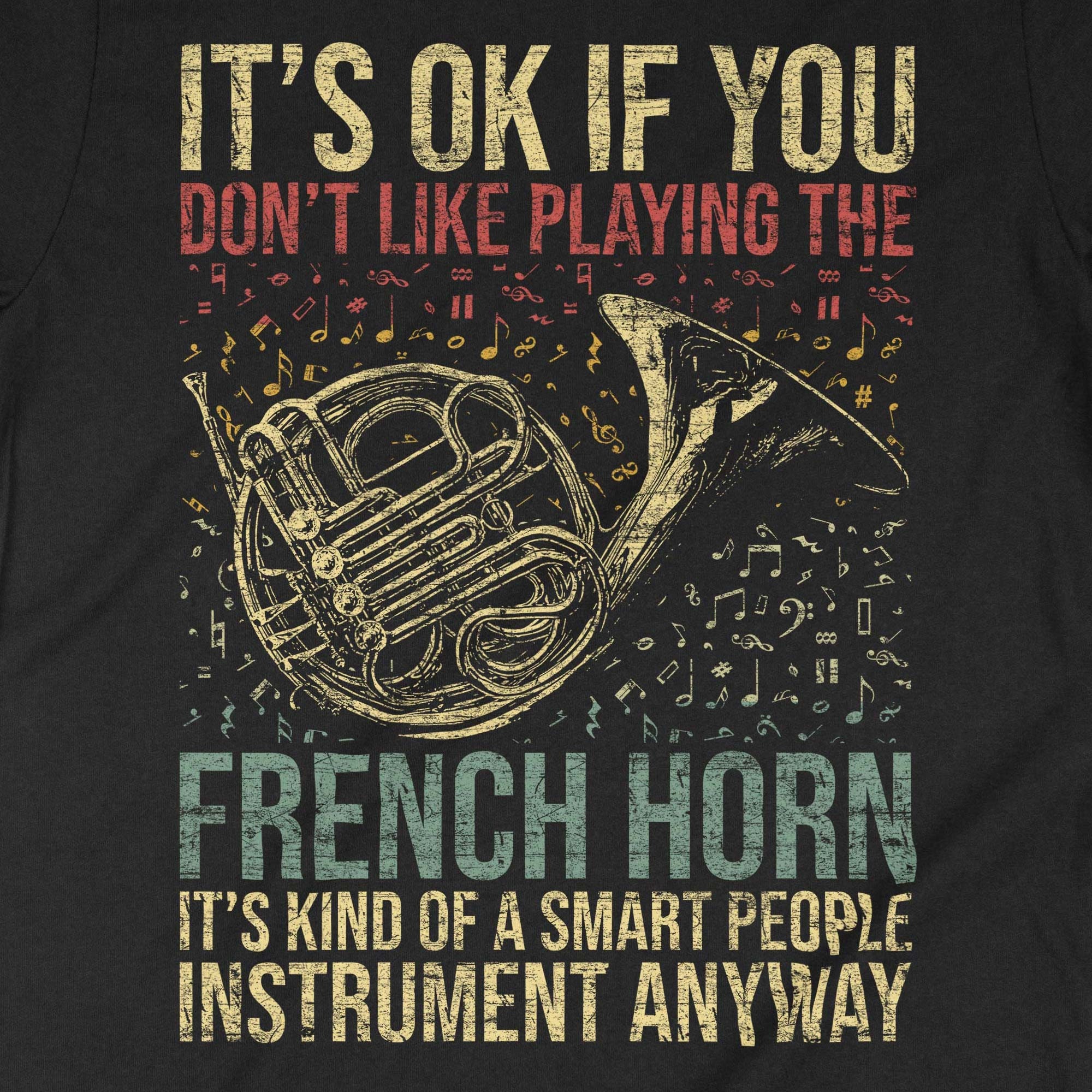 French Horn Player Shirt Blue French Horn French Horn Gift Etsy