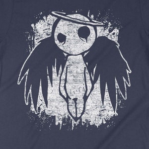 Emo Angel Shirt, Gift For Emos, Emo Angel Graphic Tee, Sad Emo Shirt, Rock Music Genre, Punk Shirt, Emo Clothing, Emo Core Shirt