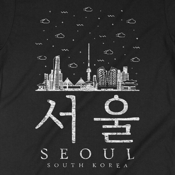 Seoul Korea in Hangul, South Korean Shirt, Seoul Shirt, Love Seoul Korea in Hangul, South Korean Shirt, Seoul Shirt, Love