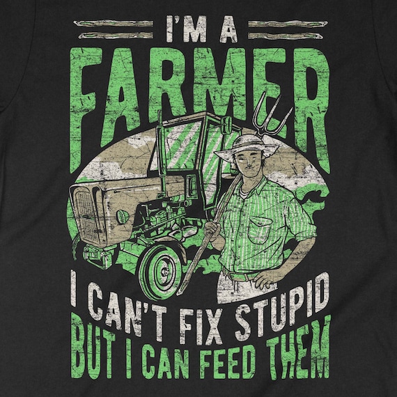 超希少 90s FUNNY FARM FARMER LOGO T-SHIRTS Funny Farm T Shirt, Farm Life Shirt, Funny Farmer Shirt