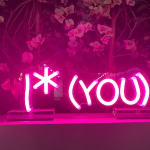 Te amo letrero de neón led Regalo personalizado luz de neón te extraño registro de letras para la decoración de fiestas y decoración del hogar pared led luz de neón regalos del día de la madre