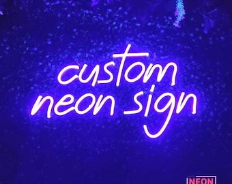 Customized Neon Signs, Create your own sign, Wedding Signs, Company Logo, Brand Logo, Gift Ideas, Room Lights, Living Room, Business Signage