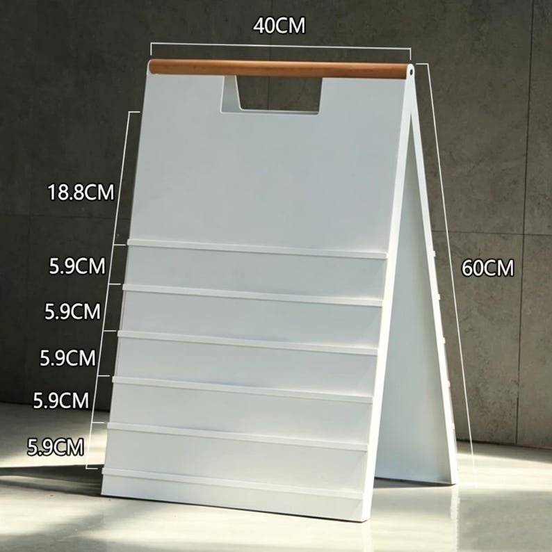 Table Aframe Menu Custom A-frame Metal Menu Board Interchangeable Letters Numbers for ...