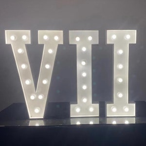 Carteles de letras de marquesina grande, letras de marco grande de 2 pies/3 pies/4 pies para decorar bodas, letrero de letras de marquesina para alfabeto a-z, luces de marquesina de cumpleaños