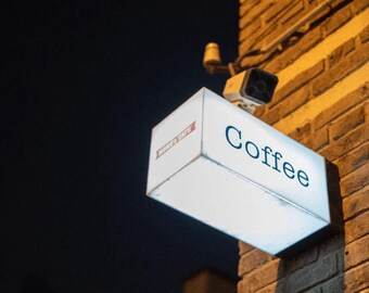 Ultra-Thin LED Light Box - Modern Business Sign | Slim Profile Design | Custom Graphics | Indoor/Outdoor Use