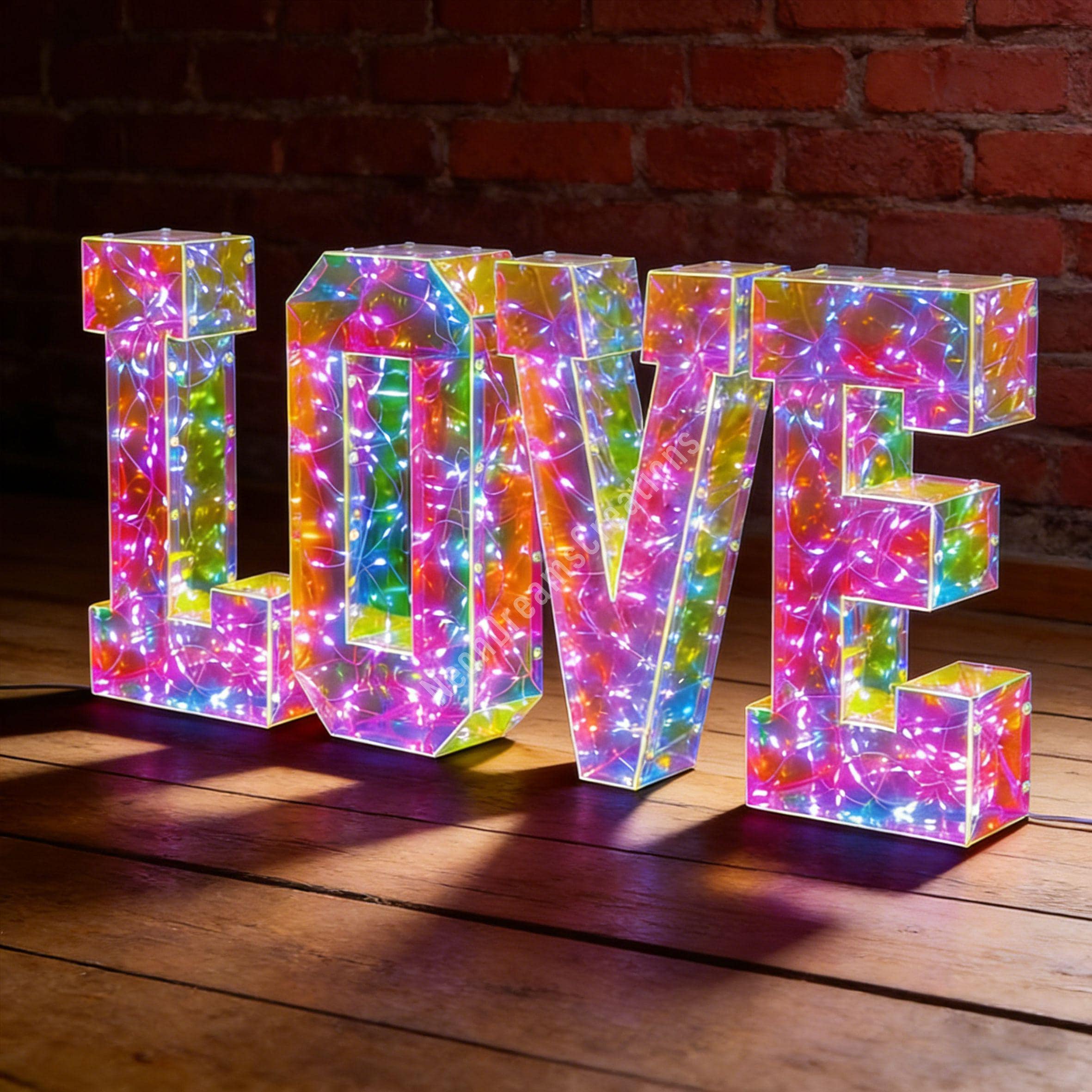 LED BABY Alphabet Marquee Signs, Custom Words Phrases, Glowing Light ...