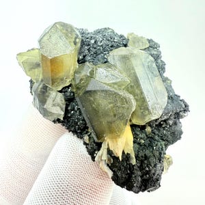 big cerusite with barite and galena, 121grams minerals, fine mineral, mineral collection, crystal collection, structureminerals,