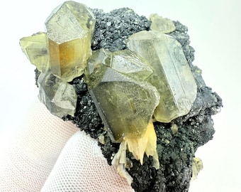 big cerusite with barite and galena, 121grams minerals, fine mineral, mineral collection, crystal collection, structureminerals,