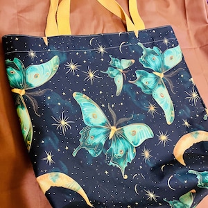 Luna Moth Tote