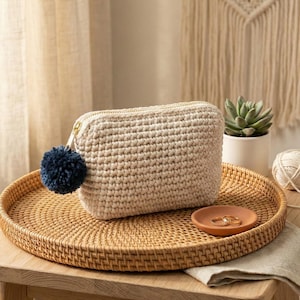 Chic Nautical Crochet Pochette Pattern – 5 Clutch Bag Versions (PDF Download)