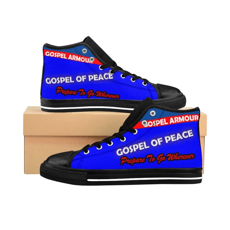 Gospel of Peace Shoes Etsy