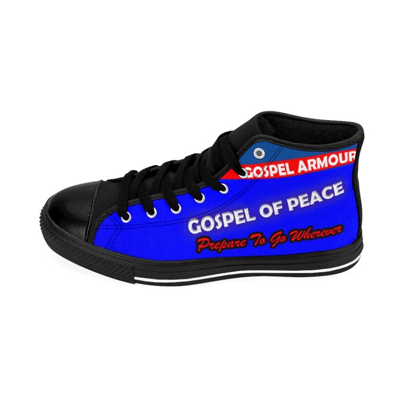 Gospel of Peace Shoes Etsy