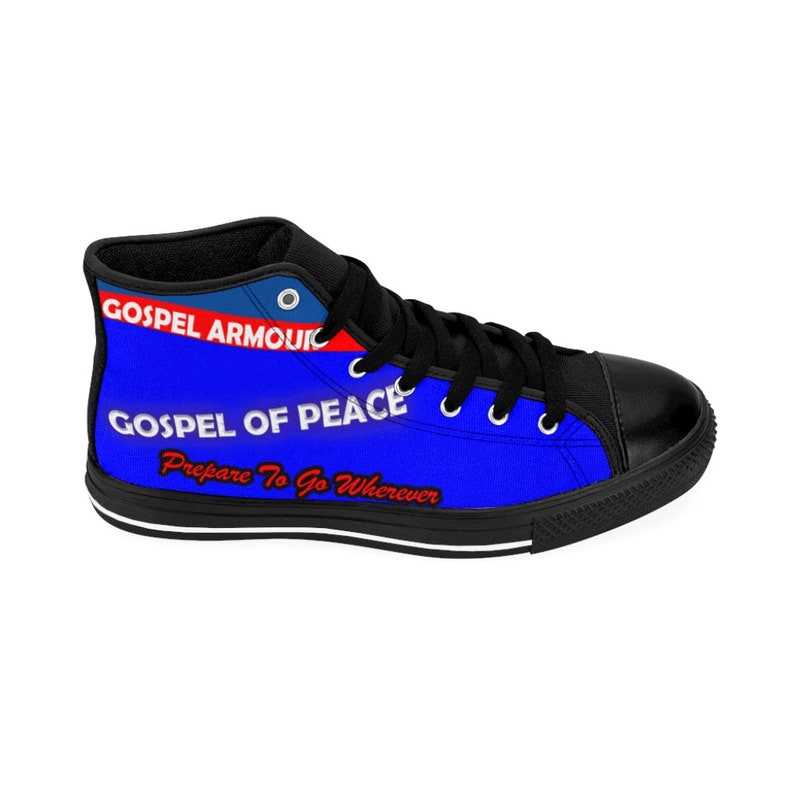Gospel of Peace Shoes Etsy