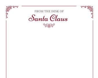 Christmas Note Template - Etsy