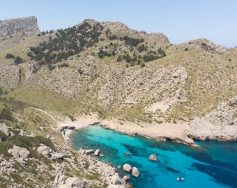 DIGITALE Dateien von Cala Figuera auf Mallorca Spanien Fotografie. Tropisch/Küsten Deko Wandkunst