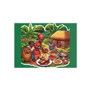 Colorful Holiday Cards, Family Gathering Cards, One-Sided Print Greetings, Festive Occasion Cards, Cultural Celebration Cards