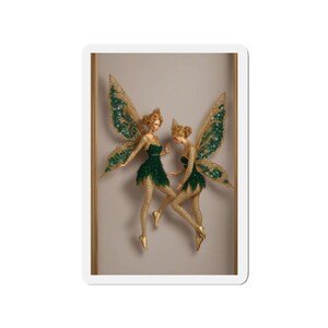 Fairy Friends Die-Cut Magnets: Whimsical Kitchen Decor