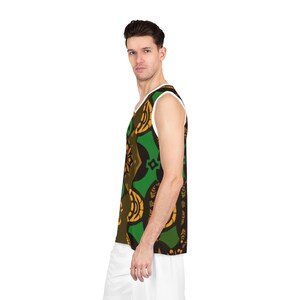 Stylish Basketball Jersey, Unique Sportswear, AOP Pattern, Fitness Gear, Streetwear, Gift for Athletes