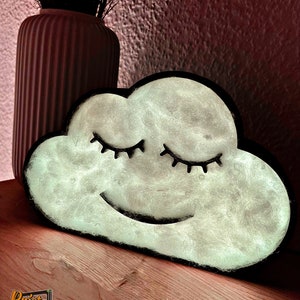 Cloud lamp with smart LED lighting (customizable)