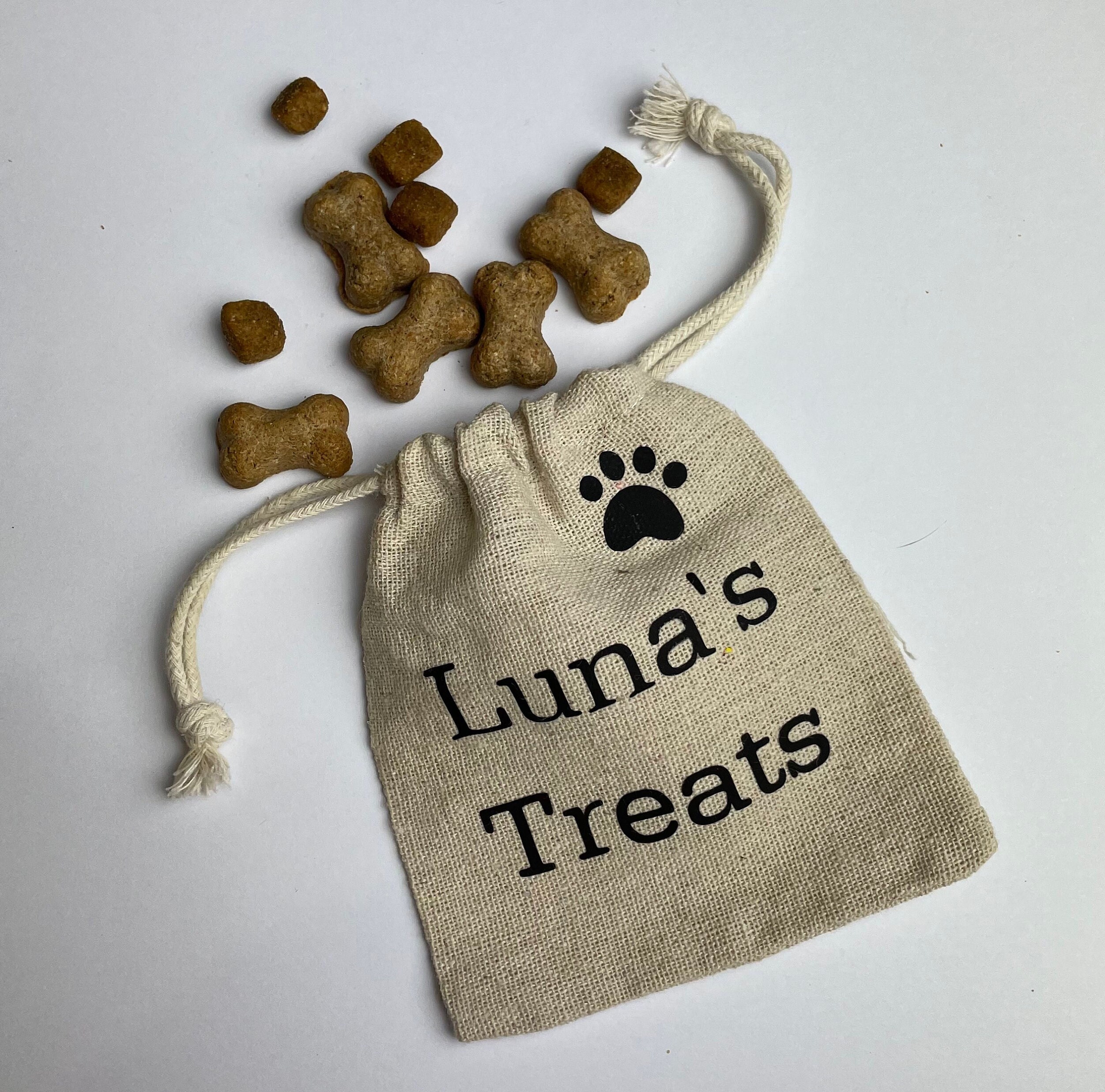 Pet Treat Bag Dog Treats Personalised Dog Dog Gift | Etsy UK