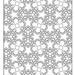 Set of 33 Printable Coloring Pages With Geometric Designs, Kids and ...