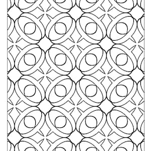 Set of 33 Printable Coloring Pages With Geometric Designs, Kids and ...