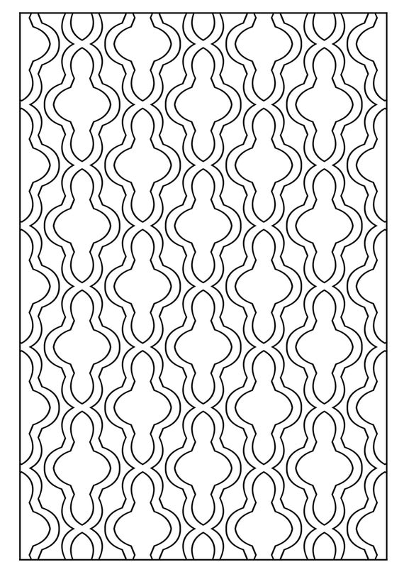Anxiety Relief Coloring Book: A Relaxing Book Featuring 40 Beautiful Seamless Pattern Coloring Pages [Book]
