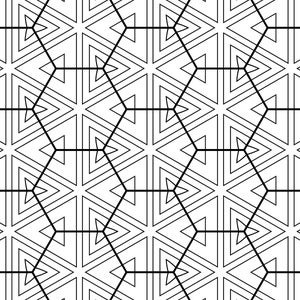 33 Set of Printable Coloring Pages with Geometric Designs, Kids and Adults coloring pages, Patterns, Relaxing activity, Stress Relief Vol. 1